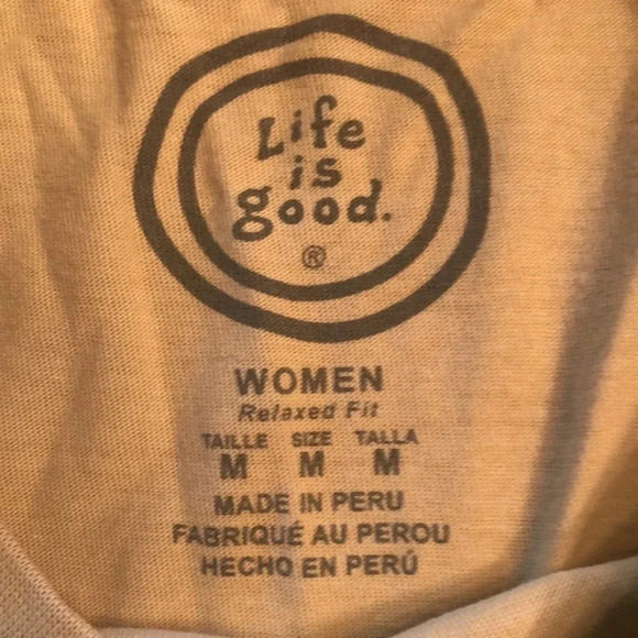 Life Is Good Tee Shirt - Picture 3 of 7
